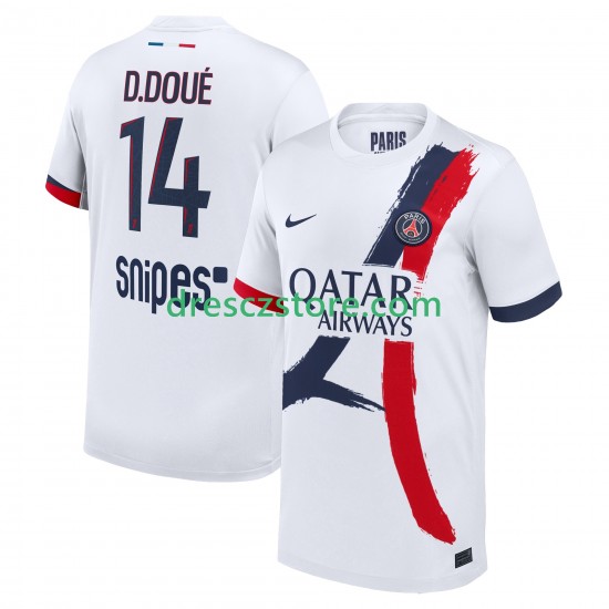 Paris Saint-Germain Desire Doue 14 Venkovní Dres 2025-2026 Krátký rukáv Muže Fotbalové Dresy