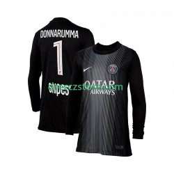 Paris Saint-Germain Gianluigi Donnarumma 1 Brankářské Domácí Dres 2025-2026 Dlouhý rukáv Muže Fotbalové Dresy