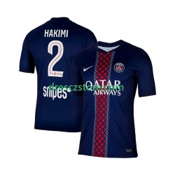 Paris Saint-Germain Hakimi 2 Domácí Dres 2025-2026 Krátký rukáv Muže Fotbalové Dresy