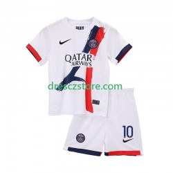 Paris Saint-Germain Ousmane Dembele 10 Venkovní Dres 2025-2026 Krátký rukáv Děti Fotbalové Dresy
