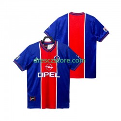Paris Saint-Germain 1995 1996 Retro Domácí Dres Krátký rukáv Muže Fotbalové Dresy