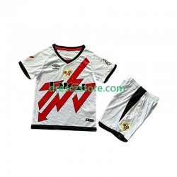 Rayo Vallecano Venkovní Dres 2024-2025 Krátký rukáv Děti Fotbalové Dresy
