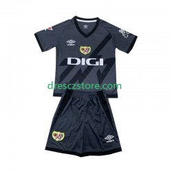 Rayo Vallecano Alternativní Dres 2024-2025 Krátký rukáv Děti Fotbalové Dresy