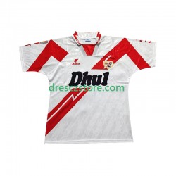 Rayo Vallecano 1995 Retro Domácí Dres 1994 Krátký rukáv Muže Fotbalové Dresy
