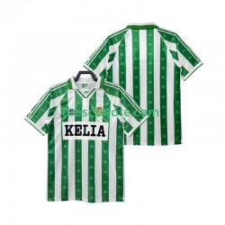 Real Betis 1995 1996 Retro Domácí Dres Krátký rukáv Muže Fotbalové Dresy