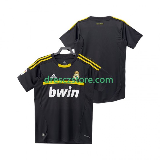 Real Madrid 2012 Brankářské Retro Venkovní Dres 2011 Krátký rukáv Muže Fotbalové Dresy