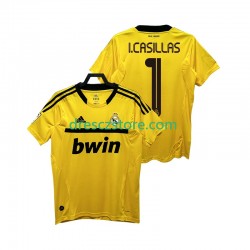 Real Madrid I.CASILLAS 1 2012 Brankářské Retro Domácí Dres 2011 Krátký rukáv Muže Fotbalové Dresy