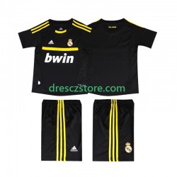 Real Madrid -2012 Brankářské Retro Domácí Dres 2011 Krátký rukáv Děti Fotbalové Dresy
