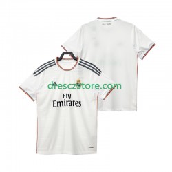 Real Madrid 2013 2014 Retro Domácí Dres Krátký rukáv Muže Fotbalové Dresy