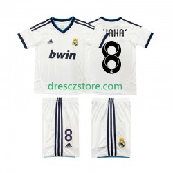 Real Madrid KAKA 8 2012 2013 Retro Domácí Dres Krátký rukáv Děti Fotbalové Dresy
