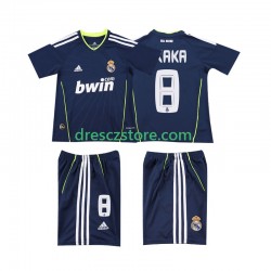 Real Madrid KAKA 8 Retro Venkovní Dres 2011 2010 Krátký rukáv Děti Fotbalové Dresy