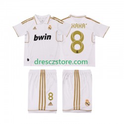 Real Madrid KAKA 8 2012 Retro Domácí Dres 2011 Krátký rukáv Děti Fotbalové Dresy