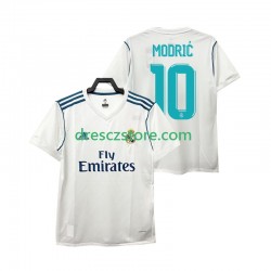Real Madrid Modrić 10 2017 Retro Domácí Dres Krátký rukáv Muže Fotbalové Dresy