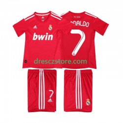 Real Madrid RONALDO 7 2012 Retro Alternativní Dres 2011 Krátký rukáv Děti Fotbalové Dresy