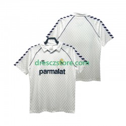 Real Madrid 1986 1987 Retro Domácí Dres Krátký rukáv Muže Fotbalové Dresy