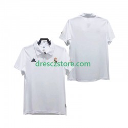Real Madrid 2003 Retro Domácí Dres 2002 Krátký rukáv Muže Fotbalové Dresy