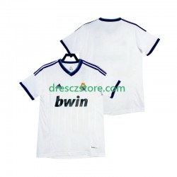Real Madrid 2012 2013 Retro Domácí Dres Krátký rukáv Muže Fotbalové Dresy
