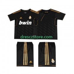 Real Madrid 2012 Retro Venkovní Dres 2011 Krátký rukáv Děti Fotbalové Dresy