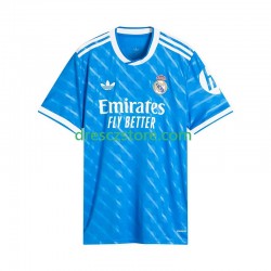 Real Madrid Alternativní Dres 2025-2026 Krátký rukáv Muže Fotbalové Dresy
