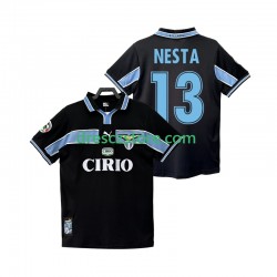 Lazio Řím NESTA 13 Retro Venkovní Dres 1998 1999 Krátký rukáv Muže Fotbalové Dresy