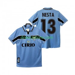 Lazio Řím NESTA 13 Retro Domácí Dres 1998 1999 Krátký rukáv Muže Fotbalové Dresy