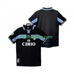 Lazio Řím Retro Venkovní Dres 1998 1999 Krátký rukáv Muže Fotbalové Dresy