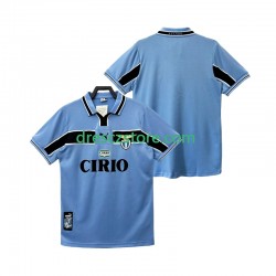 Lazio Řím Retro Domácí Dres 1998 1999 Krátký rukáv Muže Fotbalové Dresy