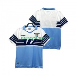 Lazio Řím 2014 2015 Retro Domácí Dres Krátký rukáv Muže Fotbalové Dresy