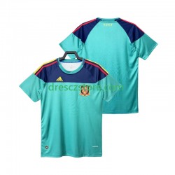Španělsko Brankářské Retro Domácí Dres 2010 Krátký rukáv Muže Fotbalové Dresy