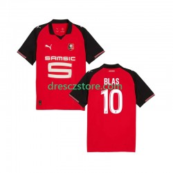 Stade Rennais Ludovic Blas 10 Domácí Dres 2025-2026 Krátký rukáv Muže Fotbalové Dresy