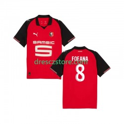 Stade Rennais Seko Fofana 8 Domácí Dres 2025-2026 Krátký rukáv Muže Fotbalové Dresy