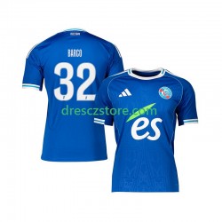 Strasbourg Valentin Barco 32 Domácí Dres 2025-2026 Krátký rukáv Muže Fotbalové Dresy