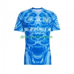 Tigres UANL Venkovní Dres 2025-2026 Krátký rukáv Muže Fotbalové Dresy