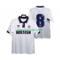 Tottenham Hotspur 8 1991 1993 Retro Domácí Dres Krátký rukáv Muže Fotbalové Dresy