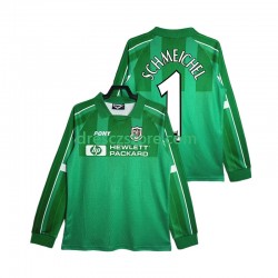 Tottenham Hotspur SCHMEICHEL 1 1997 Brankářské Retro Domácí Dres 1999 Dlouhý rukáv Muže Fotbalové Dresy