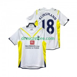 Tottenham Hotspur KLINSMANN 18 2009 Retro Domácí Dres 2010 Krátký rukáv Muže Fotbalové Dresy