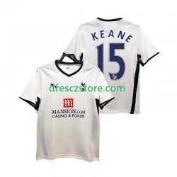 Tottenham Hotspur Keane 15 2009 Retro Domácí Dres 2008 Krátký rukáv Muže Fotbalové Dresy