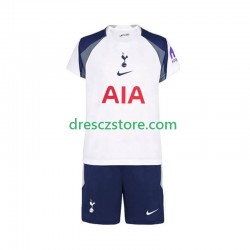 Tottenham Hotspur Domácí Dres 2025-2026 Krátký rukáv Děti Fotbalové Dresy