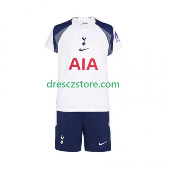 Tottenham Hotspur Domácí Dres 2025-2026 Krátký rukáv Děti Fotbalové Dresy