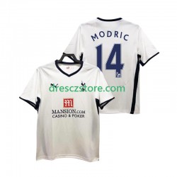Tottenham Hotspur Modrić Luca 14 2009 Retro Domácí Dres 2008 Krátký rukáv Muže Fotbalové Dresy