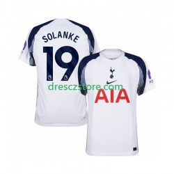 Tottenham Hotspur Solanke 19 Domácí Dres 2025-2026 Krátký rukáv Muže Fotbalové Dresy
