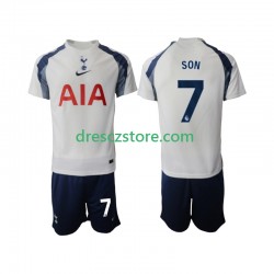 Tottenham Hotspur Son Heung-Min 7 Domácí Dres 2025-2026 Krátký rukáv Děti Fotbalové Dresy