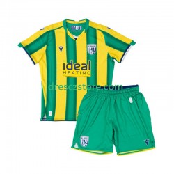 West Bromwich Albion Venkovní Dres 2025-2026 Krátký rukáv Děti Fotbalové Dresy