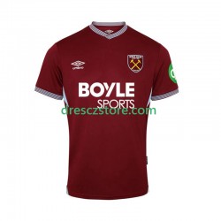 West Ham United Domácí Dres 2025-2026 Krátký rukáv Muže Fotbalové Dresy