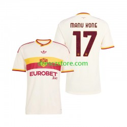 AS Řím Manu Kone 17 Venkovní Dres 2026-2027 Krátký rukáv Muže Fotbalové Dresy