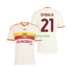 AS Řím Paulo Dybala 21 Venkovní Dres 2026-2027 Krátký rukáv Muže Fotbalové Dresy