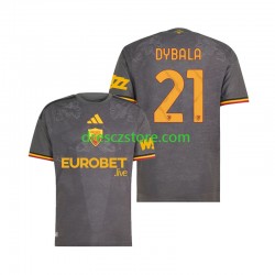 AS Řím Paulo Dybala 21 Alternativní Dres 2026-2027 Krátký rukáv Muže Fotbalové Dresy