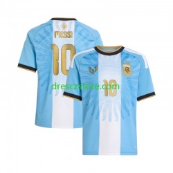 Argentina Lionel Messi 10 Special Domácí Dres 2026-2027 Krátký rukáv Muže Fotbalové Dresy
