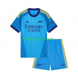 Arsenal Brankářské Venkovní Dres 2026-2027 Krátký rukáv Děti Fotbalové Dresy