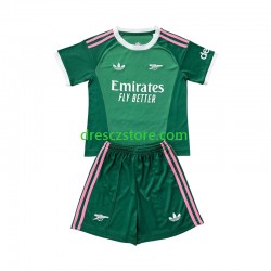 Arsenal Brankářské Alternativní Dres 2026-2027 Krátký rukáv Děti Fotbalové Dresy
